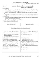 Giáo án Đại số 7 - Chương III - Trường THCS Thông Tân