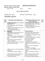 Giáo án Tự nhiên xã hội tiết 8: Ăn, uống sạch sẽ (Trần Thuý Hồng)