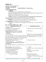 Giáo án hoàn chỉnh Tuần 30 Lớp 3