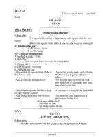 Thiết kế bài học khối 5 - Tuần 34