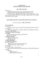 Bài kiểm tra cuối kì I – năm học 2011- 2012 . Môn : Tiếng việt – Lớp 3