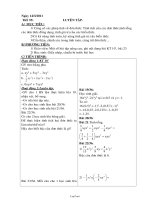 Giáo án môn Toán lớp 7 - Tiết 55: Luyện tập