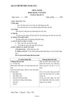 Giáo án Số học 6 - Tiết 85, Bài 11: Tính chất cơ bản của phép nhân phân số - Năm học 2007-2008