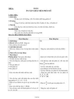 Giáo án Toán 5 tiết 1 đến 20