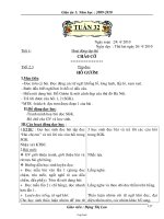 Giáo án Lớp 1 - Tuần 32 (Chuẩn kiến thức kĩ năng)