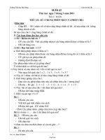 Giáo án Lớp 2 tuần 27 đến 30 - Trường Tiểu học Bắc Hưng