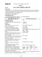 Giáo án Toán lớp 1 - Bài 67: Độ dài đoạn thẳng