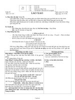 Giáo án Ngữ văn 6 - Tuần thứ 29