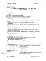 Giáo án Công nghệ tiết 7: Cách sử dụng và bảo quản các loại phân bón thông thường