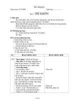 Giáo án môn học Kể chuyện 1 - Bài 3: Trí khôn