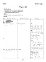 Giáo án Đại số 8 - Tiết 34: Luyện tập