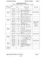 Giáo án Tổng hợp các môn học lớp 2 - Tuần 13 - Trường TH Đạ M’rông