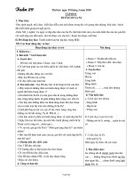 Giáo án Lớp 4 - Tuần 29 - Năm học 2009-2010 (Chuẩn kiến thức kỹ năng)