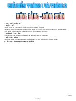 Giáo án Hoạt động ngoài giờ lên lớp 7 - Tháng 1, 2