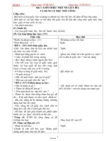 Giáo án Thủ công 1 tuần 1 đến 11