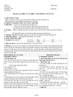 Giáo án Ngữ văn Lớp 8 - Tiết 24: Miêu tả và biểu cảm trong văn tự sự - Năm học 2012-2013