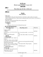 Giáo án các môn học lớp 2 - Tuần học thứ 15