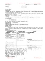 Giáo án Toán lớp 1 - Bài 59: Luyện tập