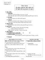 Giáo án Công nghệ Khối 6 - Tiết 47: Thực hành Tỉa hoa trang trí món ăn từ một số loại rau củ quả
