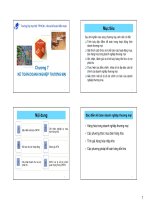 Bài giảng Nguyên lý kế toán 1 - Chương 7: Kế toán doanh nghiệp thương mại