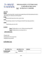 Giáo án Hình học Lớp 7 - Tiết 47: Quan hệ giữa góc và cạnh đối diện - Mai Thúy Hòa