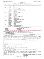 Thiết kế bài dạy lớp 1 - Tuần 26 - Trường TH số 2 Hoà Bình 2