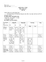 Đề 1 kiểm tra 1 tiết môn: Ngữ văn 7 tiết: 98