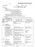 Giáo án Học vần lớp 1 - Bài 73 đến bài 76