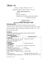 Kế hoạch bài học lớp 1 - Tuần dạy 29 năm 2007