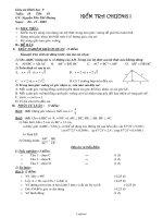 Giáo án Hình học 9 - GV: Nguyễn Tấn Thế Hoàng - Tiết 19: Kiểm tra Chương I