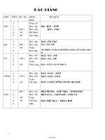 Giáo án dạy bài Tuần 20 - Lớp 1