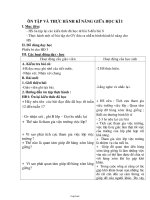 Giáo án lớp 2 - Môn Đạo đức - Ôn tập và thực hành kĩ năng giữa học kì I