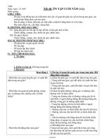 Giáo án môn học Hình học 7 năm 2009 - Tiết 68: Ôn tập cuối năm (tiếp)