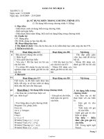 Giáo án Tin học 8 - Tiết 12, Bài 4: Sử dụng biến trong chương trình (Tiếp theo) - Năm học 2009-2010