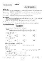 Bài giảng môn học Đại số lớp 7 - Tiết 21 - Ôn tập chương I (Tiết 1)