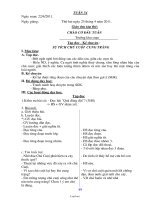 Giáo án tổng hợp Tuần 34 - Lớp 3 năm 2011