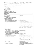 Giáo án môn Tập làm văn lớp 3 - Tiết 17: Ngạc nhiên, thích thú lập thời gian biểu