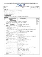 Thiết kế bài dạy lớp 2 - Tuần 17 - Trương Thị Thu Hiền