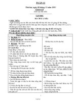 Giáo án các môn học khối 2 - Tuần thứ 11 năm học 2010