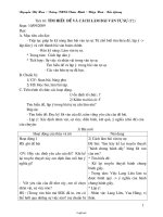 Giáo án Ngữ văn 6 - Tiết 16: Tìm hiểu đề và cách làm bài văn tự sự (Tiết 2) - Nguyễn Thị Hoa