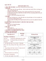 Giáo án dạy Ngữ văn 8 tiết 125: Tổng kết phần văn