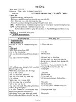 Giáo án Tuần thứ 2 Lớp 4