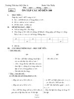 Giáo án Toán 2 - Trường Tiểu học Mỹ Cẩm A
