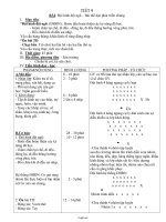 Giáo án môn Thể dục lớp 6 - Tiết 9: Đội hình đội ngũ – bài thể dục phát triển chung