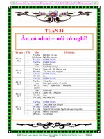 Giáo án lớp 3 - Tuần 24 - Trường tiểu học Hoài Phú