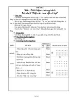 Giáo án môn học Thể dục 2 (cả năm)