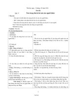 Giáo án Lớp 3 Tuần học thứ 27 năm 2012