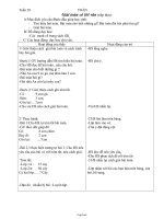 Giáo án môn Toán lớp 3 - Tuần 28 - Tiết: Giải toán có lời văn (tiếp theo)