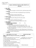Giáo án Công nghệ Khối 6 - Tiết 25: Trang trí nhà ở bằng một số đồ vật (Tiếp theo)