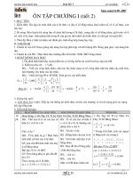 GA Đại số 7 – THCS Phước Hòa - Tiết 21: Ôn tập chương I (tiết 2)